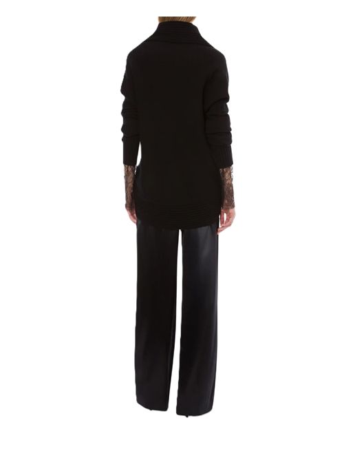 Cardigan in lana merino e cashmere Alberta Ferretti Alberta Ferretti | 252U_090366010555 NERO